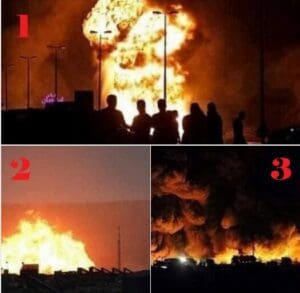صور ادعاء الصاروخ الصيني يسقط في الهند مضلل فتبينوا
