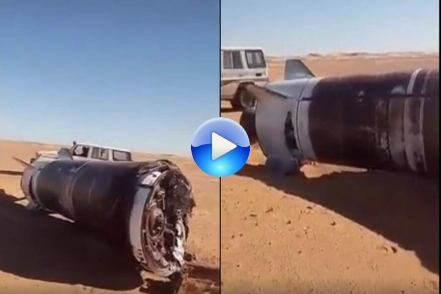 هذا المقطع قديم يعود لعام 2019 ولا علاقة له بالصاروخ الصيني الخارج عن السيطرة