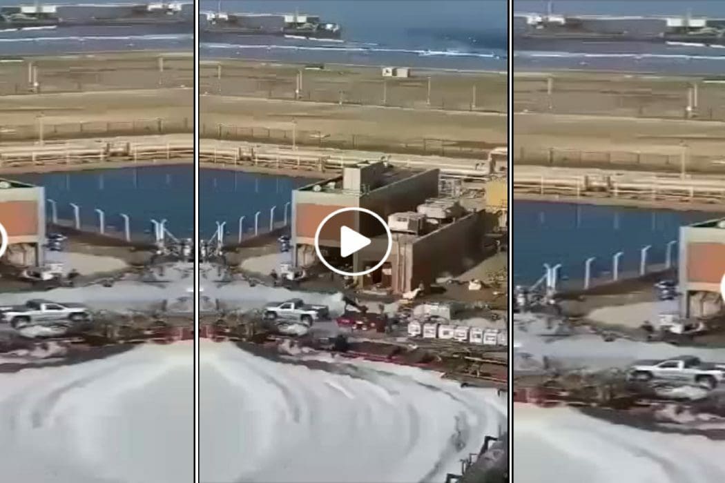 هذا المقطع قديم ولا علاقة له بقصف شركة أرامكو الحديث
